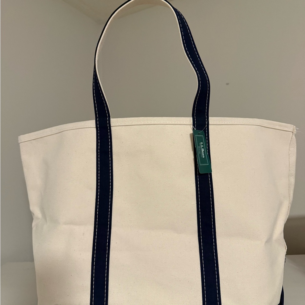 L.L. Bean Boat & Tote large canvas bag